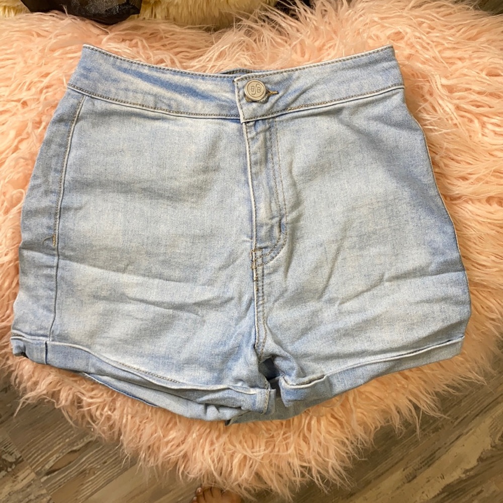 High waist Jean shorts